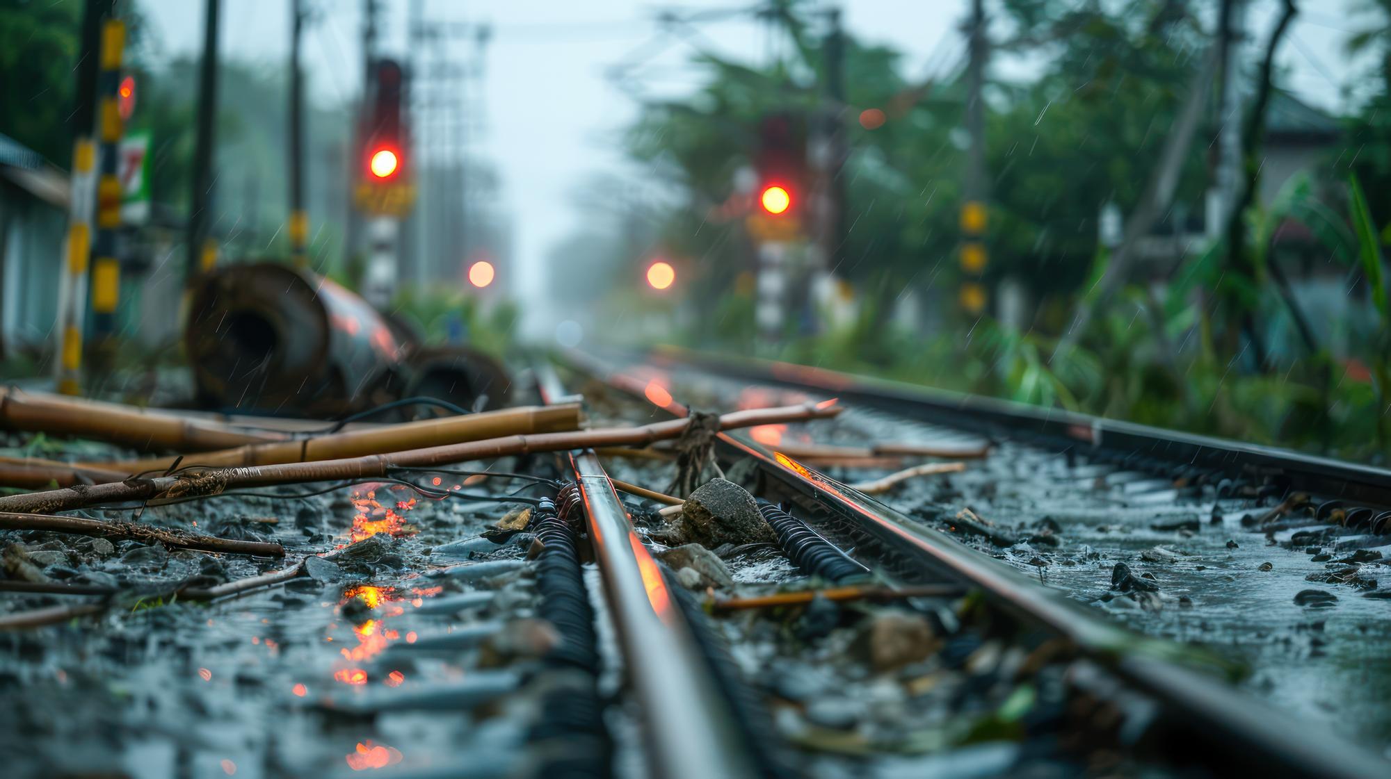 千毫米豪雨後,台鐵隔天全線復駛——那些看不見的升級 — 生活文章主圖，由時代熱搜江里歐撰寫