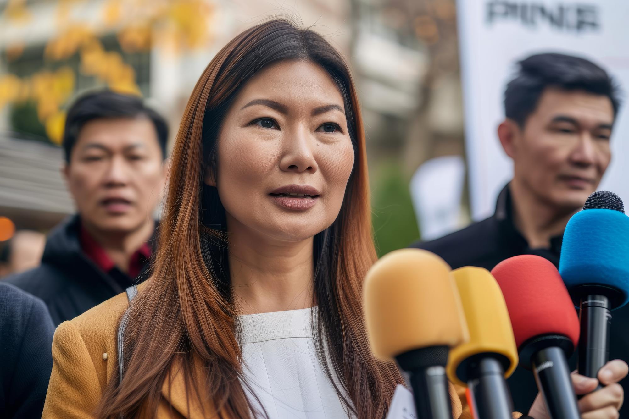 台北市長辯論會：徽章、西裝與政治訊息的精準計算 — 相關圖片2