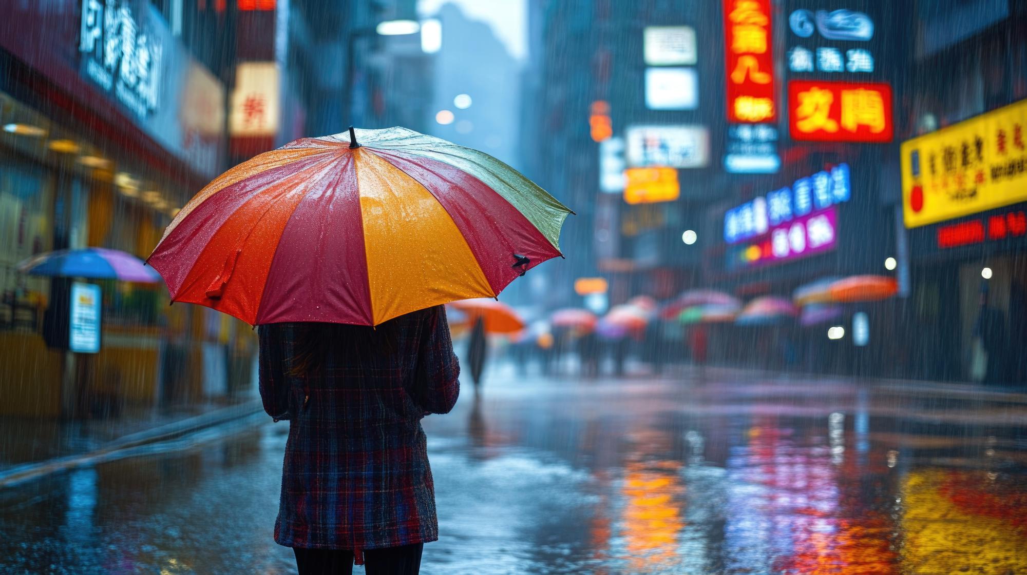 雨下成這樣，為什麼還是得上班?——關於「大規模劇烈豪雨作業」那些你該知道的事 — 生活文章主圖，由時代熱搜江里歐撰寫